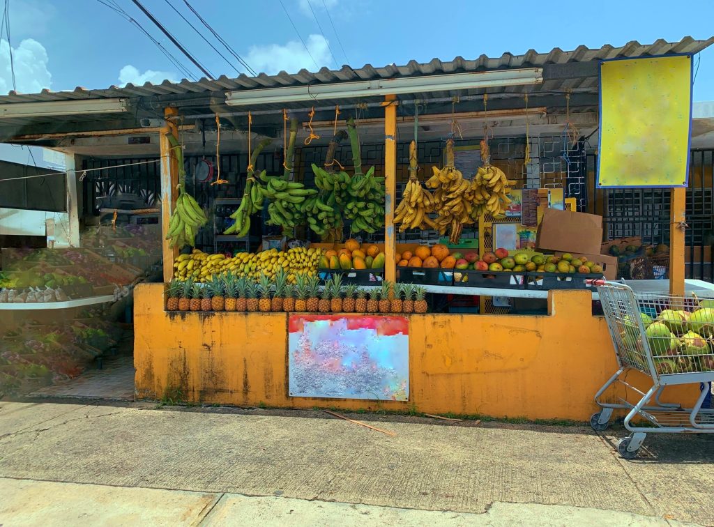 Fruit stand in puerto rico