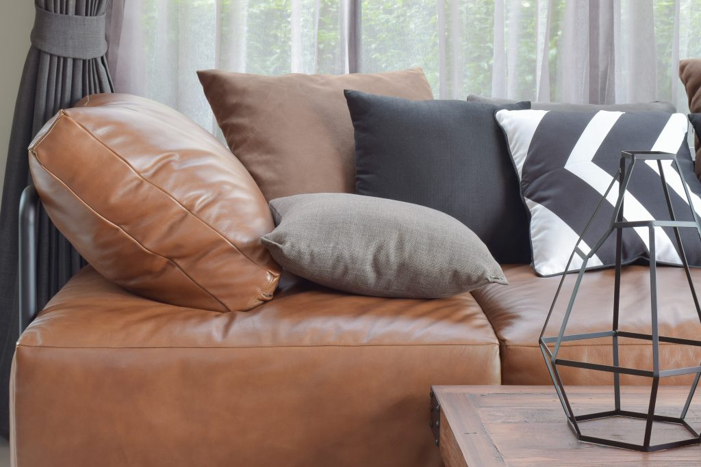Leather Furniture In A Storage, Storing Leather Sofa In Garage