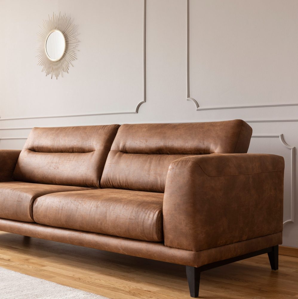 Leather Furniture In A Storage, How To Make Leather Sofa Smell Good
